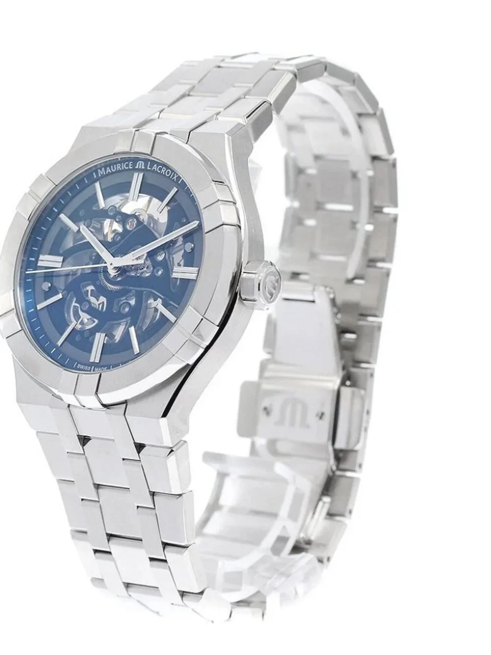 MAURICE LACROIX Icon Automatic Skeleton AI6008-SS002-031-1 AT Men's Watch_967692